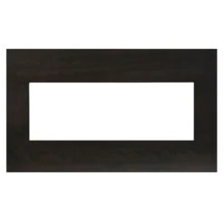 Amantii Panorama Extra Slim Built-In Smart Electric Fireplace -Natural Gas Fire Place Store knotty black a 04 20