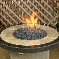 American Fire Glass Gray Lava Stone, 20 Pounds, Small 1/2-1 Inch 9 American Fire Glass Gray Lava Stone, 20 Pounds, Small 1/2-1 Inch -Natural Gas Fire Place Store lavast s 20 e 10 21