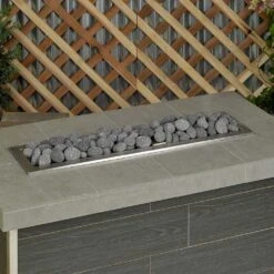 American Fire Glass Gray Lava Stone, 20 Pounds, Extra Large 4-6 Inch -Natural Gas Fire Place Store lavast xl 20 d 08 21
