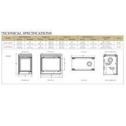 Majestic 36-Inch Direct Vent Multi-Sided Left Corner Gas Fireplace With IntelliFire Ignition -Natural Gas Fire Place Store lcor dv36 config d 0 23