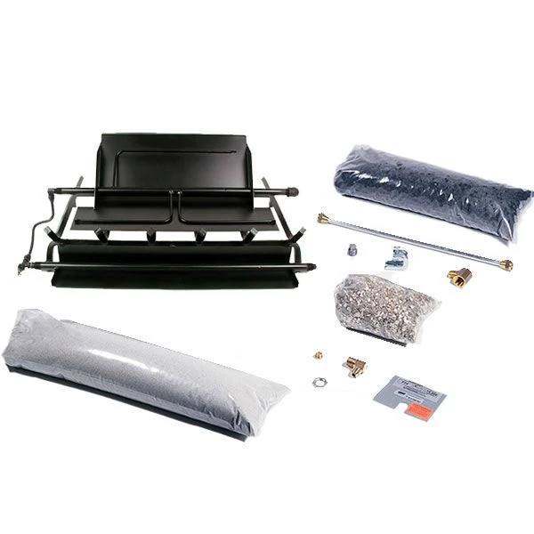Rasmussen LD TimberFire Series Multi-Burner And Grate Kit 1 Rasmussen LD TimberFire Series Multi-Burner And Grate Kit
