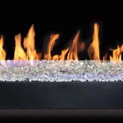 Grand Canyon LDB Bed Rock Vented Linear Drop-In Burner With LED Lights And Remote Control -Natural Gas Fire Place Store ldb config c 12 22