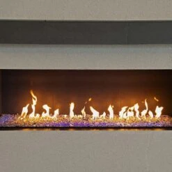 Grand Canyon LDB Bed Rock Vented Linear Drop-In Burner With LED Lights And Remote Control -Natural Gas Fire Place Store ldb config d 12 22