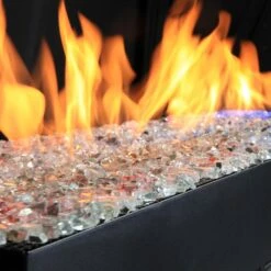 Grand Canyon LDB Bed Rock Vented Linear Drop-In Burner With LED Lights And Remote Control -Natural Gas Fire Place Store ldb config e 12 22