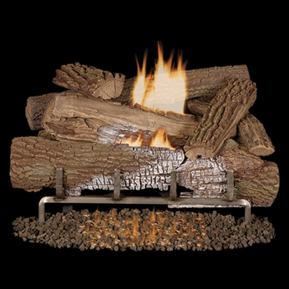 Superior LMFMO-OUT Vent-Free Concrete Mossy Oak Outdoor Gas Log Set 1 Superior LMFMO-OUT Vent-Free Concrete Mossy Oak Outdoor Gas Log Set