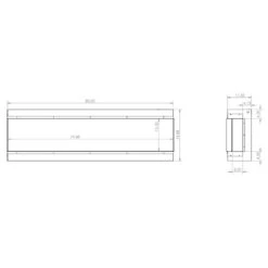 Modern Flames RS-4229 RedStone 42-Inch Built-In Electric Fireplace -Natural Gas Fire Place Store lpm8016 specs 03 20