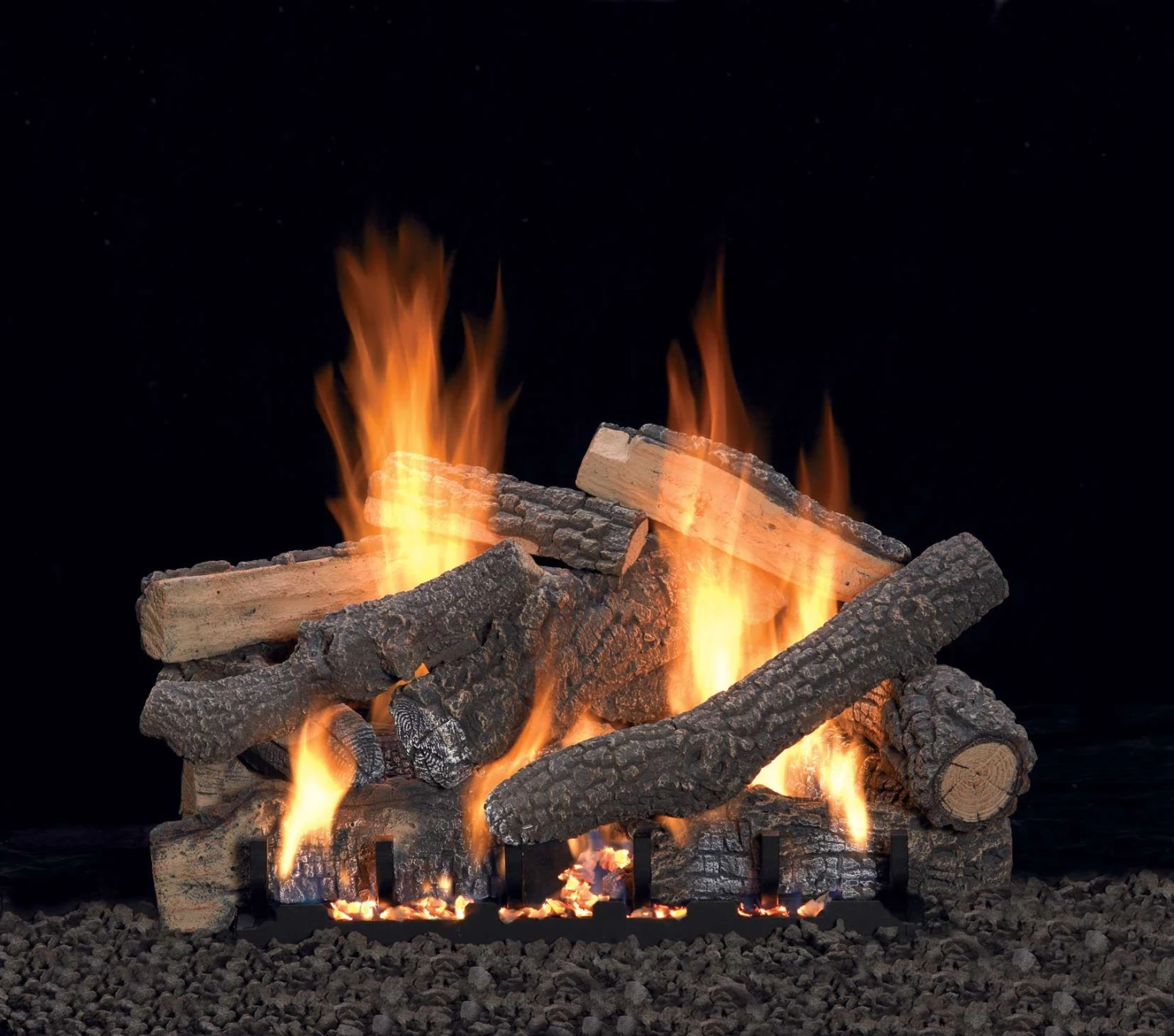 Empire White Mountain Hearth LSxxP-Kit Refractory Ponderosa Complete Fireplace Log Set 1 Empire White Mountain Hearth LSxxP-Kit Refractory Ponderosa Complete Fireplace Log Set
