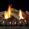 Empire White Mountain Hearth LSxxRAO-Kit Refractory Aged Oak Complete Fireplace Log Set
