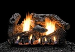 Empire White Mountain Hearth LSxxSS-Kit Refractory Super Sassafrass Complete Fireplace Log Set