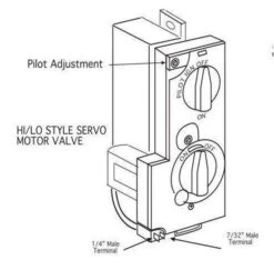 Skytech MRCK (SR-1001) Fireplace Remote Control With Flame Adjustment For Servo Motor Gas Valves -Natural Gas Fire Place Store mrck servo valve a