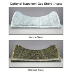 Napoleon GDS25-1 Bayfield Direct Vent Cast Iron Gas Stove -Natural Gas Fire Place Store napoleon slate inset options