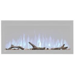 Napoleon Driftwood Log Set With Rocks For Entice Series Firebox