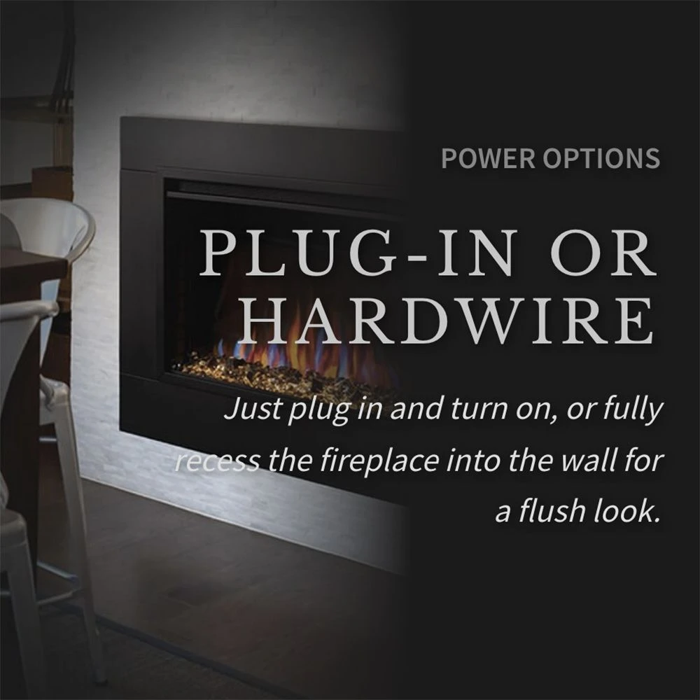 Napoleon NEFB30H Cineview 30-Inch Built-In Electric Fireplace With Logs, Crystal Media And Remote 6 Napoleon NEFB30H Cineview 30-Inch Built-In Electric Fireplace With Logs, Crystal Media And Remote - Image 6