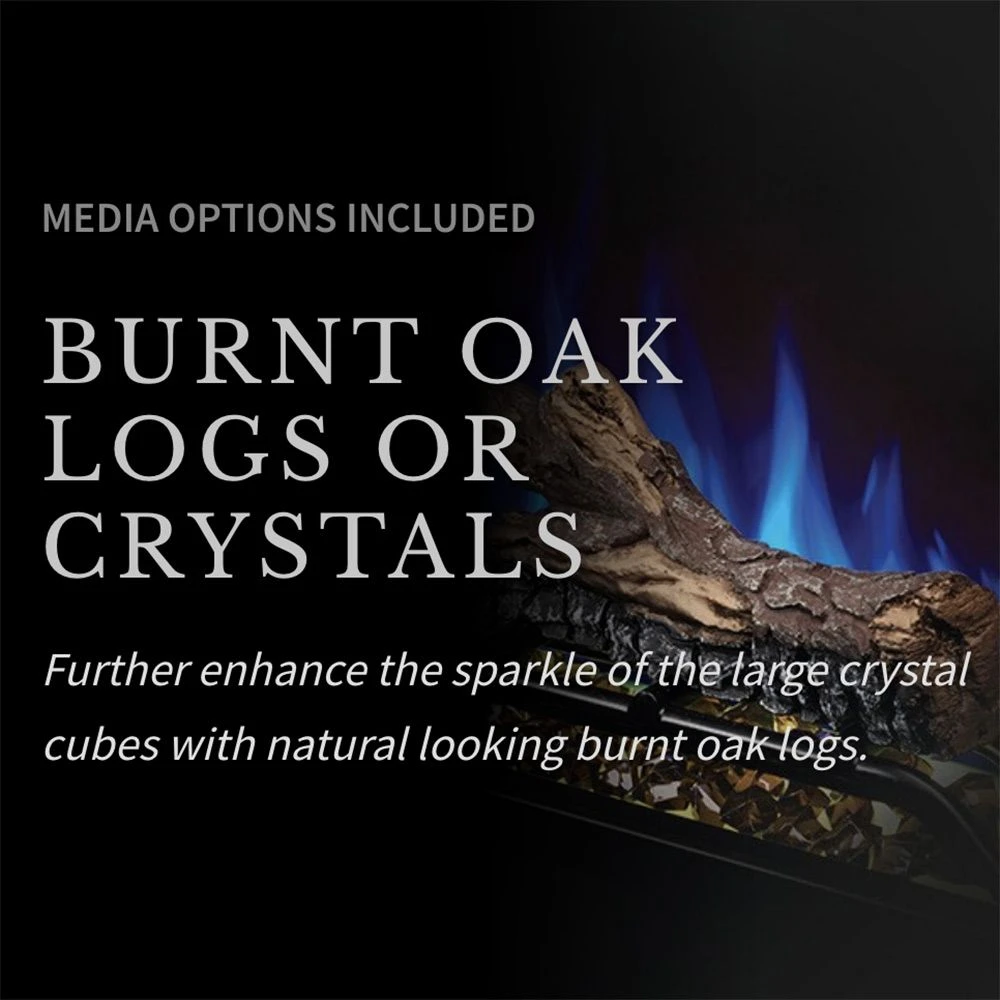 Napoleon NEFB30H Cineview 30-Inch Built-In Electric Fireplace With Logs, Crystal Media And Remote 11 Napoleon NEFB30H Cineview 30-Inch Built-In Electric Fireplace With Logs, Crystal Media And Remote - Image 11