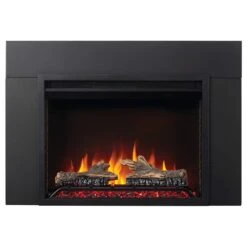 Napoleon NEFB30H-NEFTK3040 Cineview 30-Inch Electric Fireplace Insert With Logs, Crystal Media, Remote & 5-Inch Surround -Natural Gas Fire Place Store nefb26h neftk2636 c 12 20