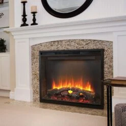 Napoleon NEFB42H-BS Element Built-In Electric Fireplace, 42-Inch