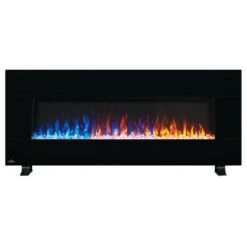 Napoleon NEFL50HF-BT Harsten 50-Inch Wall Mount Or Standalone Electric Fireplace With Bluetooth Speakers -Natural Gas Fire Place Store nefl50hf bt e 10 21