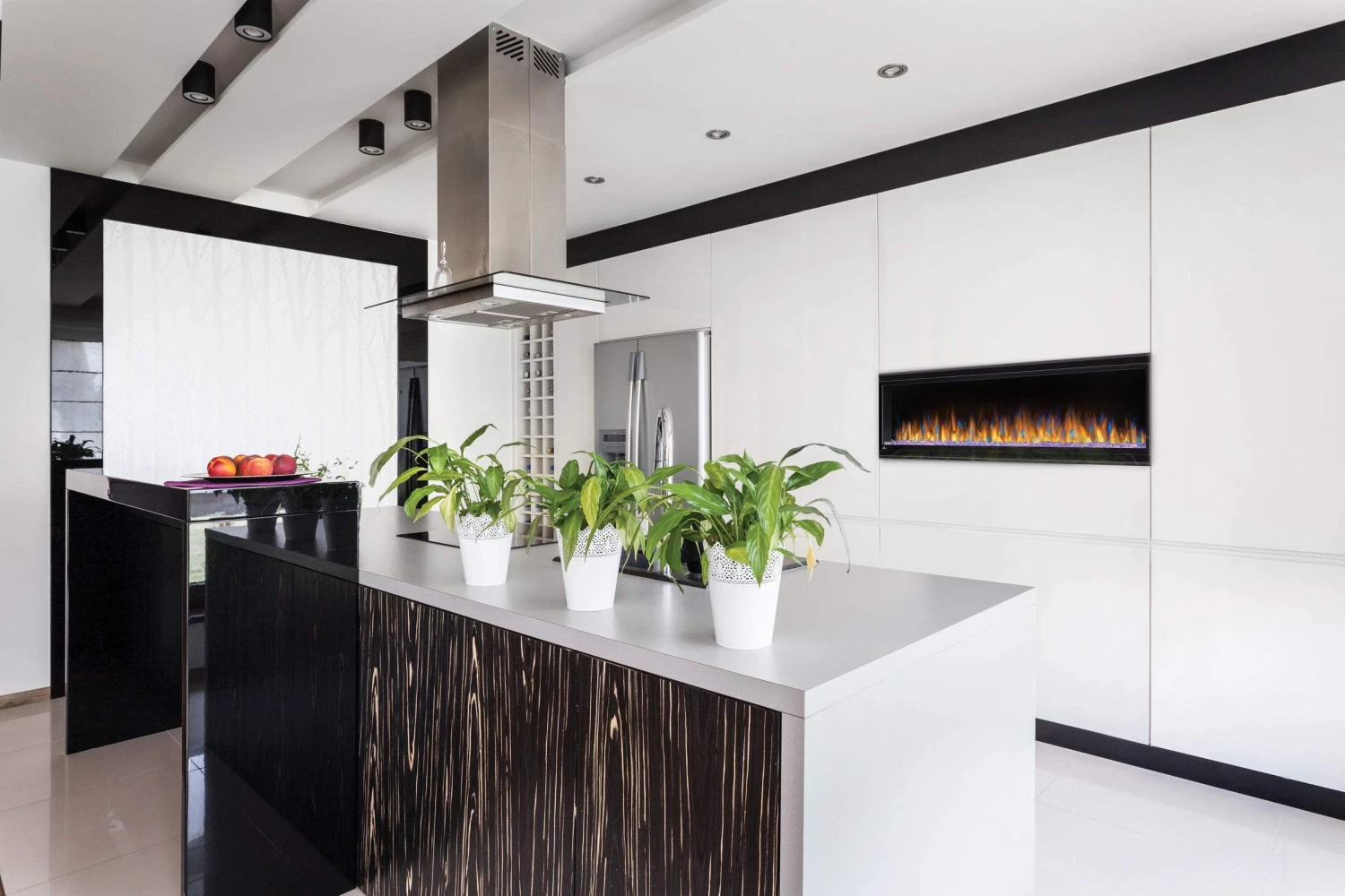 Napoleon NEFLxxCHD-1 Alluravision Deep Depth Linear Electric Fireplace 2 Napoleon NEFLxxCHD-1 Alluravision Deep Depth Linear Electric Fireplace - Image 2