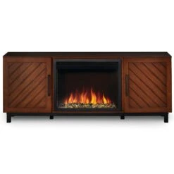 Napoleon NEFP26-3120WN Bella Electric Fireplace TV Stand With 26-Inch Cineview Firebox
