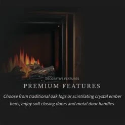 Napoleon NEFP26-3120WN Bella Electric Fireplace TV Stand With 26-Inch Cineview Firebox -Natural Gas Fire Place Store nefp26 3120wn feat c 02 22