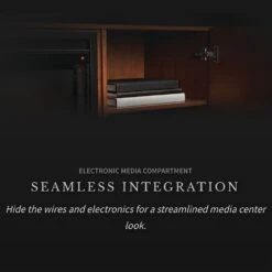 Napoleon NEFP26-3120WN Bella Electric Fireplace TV Stand With 26-Inch Cineview Firebox -Natural Gas Fire Place Store nefp26 3120wn feat d 02 22