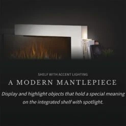 Napoleon NEFP32-5019W-IOT Stylus Cara Elite Wall Mount Electric Fireplace With Remote And Wood Surround -Natural Gas Fire Place Store nefp32 5019w iot h 11 22