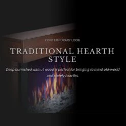 Napoleon NEFP32-5320BW Stylus Steinfeld Wall Mount Electric Fireplace With Remote And Wood Surround -Natural Gas Fire Place Store nefp32 5320bw feat a 02 22