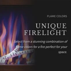 Napoleon NEFP32-5320BW Stylus Steinfeld Wall Mount Electric Fireplace With Remote And Wood Surround -Natural Gas Fire Place Store nefp32 5320bw feat f 02 22