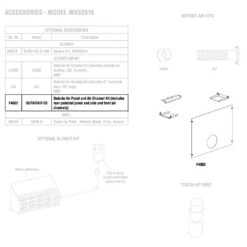 Superior Outside Air Panel And Channel Kit For WXS2016 & WXS2021 Wood Burning Stoves (OAPCK) 5 Superior Outside Air Panel And Channel Kit For WXS2016 & WXS2021 Wood Burning Stoves (OAPCK) -Natural Gas Fire Place Store oapck c 09 21