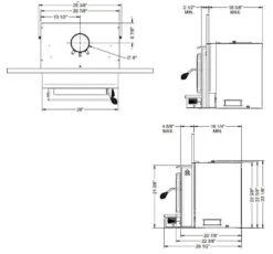 Osburn 2000 Wood Insert 6 Osburn 2000 Wood Insert -Natural Gas Fire Place Store ob02011 specs