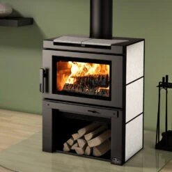 Osburn OB02032 Matrix Wood Stove With Blower -Natural Gas Fire Place Store ob02032 oa10701 oa10703 a 10 20