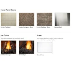 Outdoor Lifestyles Courtyard 36-Inch Outdoor Gas Fireplace -Natural Gas Fire Place Store odcoug 36 config spec a 06 23 1