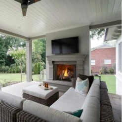 Outdoor Lifestyles Courtyard 36-Inch Outdoor Gas Fireplace With IntelliFire Ignition 11 Outdoor Lifestyles Courtyard 36-Inch Outdoor Gas Fireplace With IntelliFire Ignition -Natural Gas Fire Place Store odcoug 36 gr config e 04 23