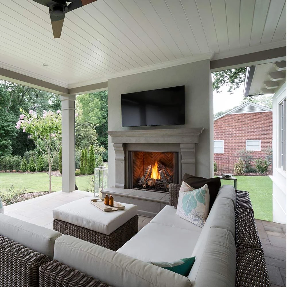 Outdoor Lifestyles Courtyard 36-Inch Outdoor Gas Fireplace With IntelliFire Ignition 5 Outdoor Lifestyles Courtyard 36-Inch Outdoor Gas Fireplace With IntelliFire Ignition - Image 5