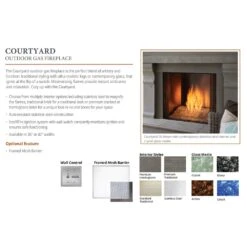 Outdoor Lifestyles Courtyard 36-Inch Contemporary Outdoor Natural Gas Fireplace With IntelliFire Ignition 7 Outdoor Lifestyles Courtyard 36-Inch Contemporary Outdoor Natural Gas Fireplace With IntelliFire Ignition -Natural Gas Fire Place Store odcoug 36 gr config f 04 23 2