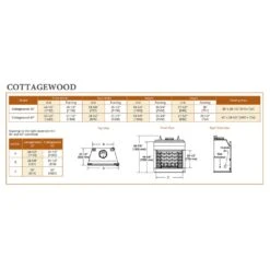 Outdoor Lifestyles Cottagewood 36-Inch Outdoor Firebox With Gas Log Set 9 Outdoor Lifestyles Cottagewood 36-Inch Outdoor Firebox With Gas Log Set -Natural Gas Fire Place Store odctgwd 42 log config e 04 23 1