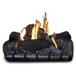 Carol Rose By Empire OLX Outdoor Wildwood Log Set With Harmony Burner