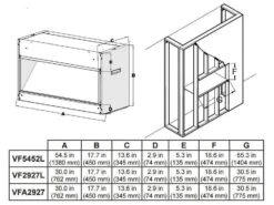 Dimplex VF2927L Opti-V Solo Electric Fireplace, 30-Inch -Natural Gas Fire Place Store opti v dimensions1