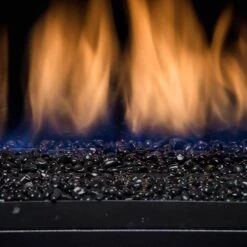 Sierra Flame PALISADE-36-DELUXE 36-Inch Palisade Deluxe Direct Vent See-Through Built-In Gas Fireplace With Fireglass And Rock Media -Natural Gas Fire Place Store palisade config d 11 22