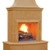 American Fyre Designs Petite Cordova Outdoor Gas Fireplace
