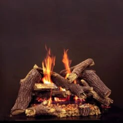 Empire White Mountain Hearth LPRxx-V-ER-KIT Pioneer Refractory Complete Fireplace Gas Log Set