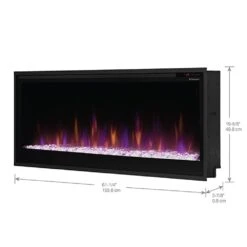 Dimplex PLF4214-XS Multi-Fire SL Built-In Electric Fireplace, 42-Inch -Natural Gas Fire Place Store plf3614 xs f 12 22