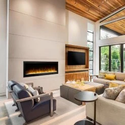 Dimplex PLF6014-XS Multi-Fire SL Built-In Electric Fireplace, 60-Inch -Natural Gas Fire Place Store plf6014 xs c 12 22