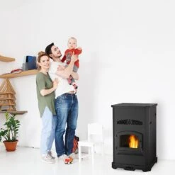 PelPro EPA Certified Pellet Stove With 150 Lb. Hopper (PP150) -Natural Gas Fire Place Store pp150 d 11 22