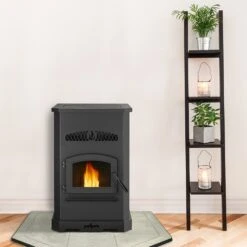 PelPro EPA Certified Pellet Stove With 150 Lb. Hopper (PP150) -Natural Gas Fire Place Store pp150 g 11 22