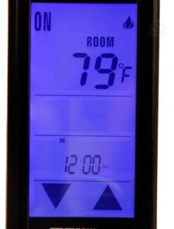Skytech 5301P Programmable Fireplace Remote Control With Backlit Touch Screen -Natural Gas Fire Place Store prog mode set close