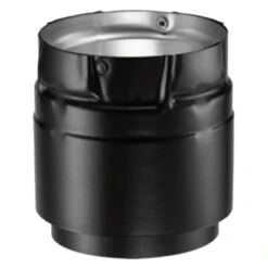 DuraVent PVP-ADB PelletVent Pro Black Steel Appliance Adapter