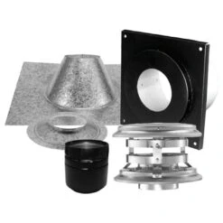 DuraVent PVP-KVA PelletVent Pro Vertical Kit For Flat Ceilings