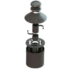 DuraVent PVP316-35KFB PelletVent Pro 316 Stainless Steel Factory-Built Reline Kit