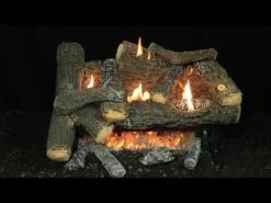 Hargrove ANSI Certified Cozy Fire Vent-Free Gas Log Set With Millivolt Valve (HGEFCF2CRD) -Natural Gas Fire Place Store qtODLSWZC o 13